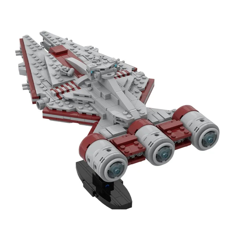 770PCS Arquitens-Class Light-Cruiser SpaceShip Space War Fighters Model MOC Building Blocks Bricks Assembly Toy Kids Adult Gift