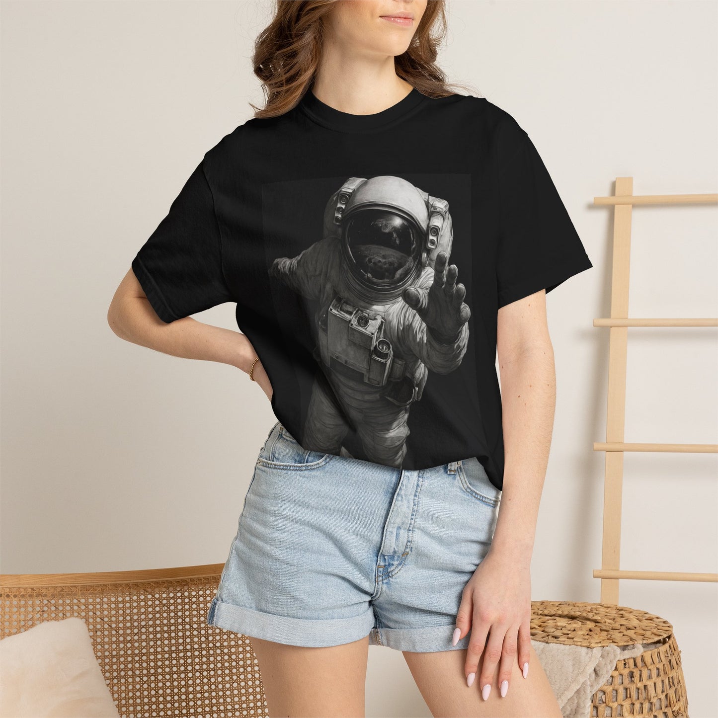Astronaut Graphic T-Shirt — Vintage Space Suit Tee