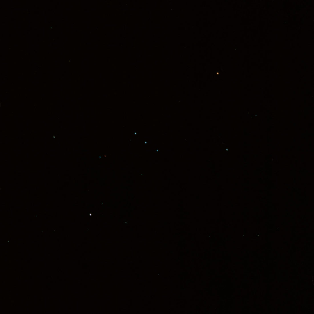 The constellation Orion photographed by the STS-54 Space Shuttle crew (image: NASA)