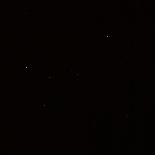 The constellation Orion photographed by the STS-54 Space Shuttle crew (image: NASA)