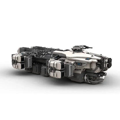Famous Games Moc Building Blocks  Star Citizener UCS Polar Paint Argo Raft Model Technology Bricks Space Ship DIY Assembly Toys