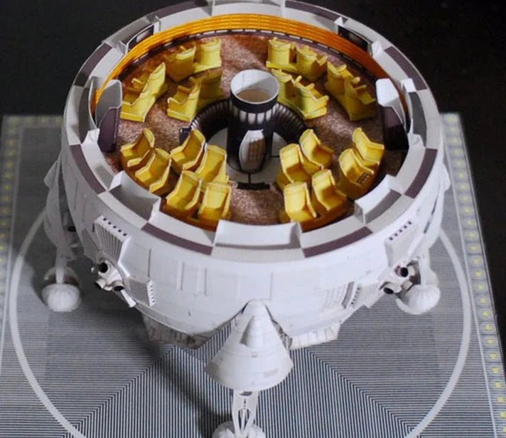 Aries 1B Lunar Spacecraft 3D Simulation Space Paper Model Handmade Toy