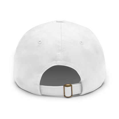 Astronaut Leather Patch Dad Hat — Space Helmet Baseball Cap