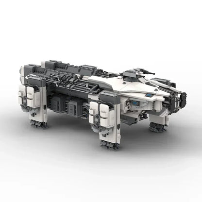 Famous Games Moc Building Blocks  Star Citizener UCS Polar Paint Argo Raft Model Technology Bricks Space Ship DIY Assembly Toys