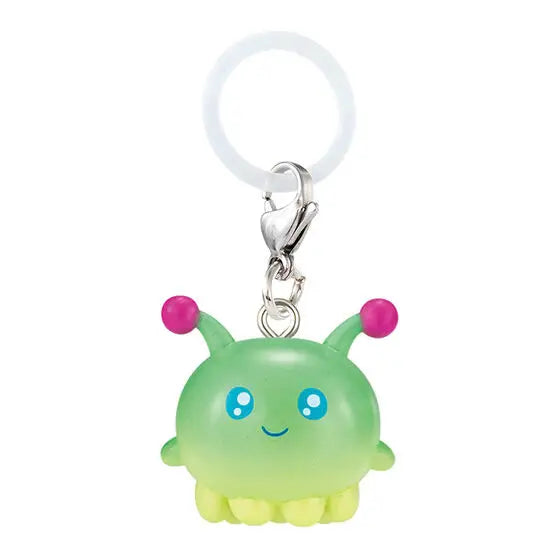 Original capsule toys kawaii Space Friends Mejirushi Accessory 2 Astronaut Rocket Alien UFO umbrella bottle mark pendant figures