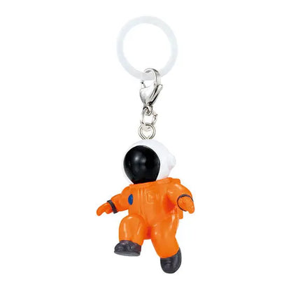 Original capsule toys kawaii Space Friends Mejirushi Accessory 2 Astronaut Rocket Alien UFO umbrella bottle mark pendant figures