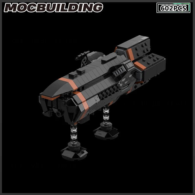 MOC Building Block Space Ship Star Destroyer Battleship Frigate Starfighter DIY Brick Model Birthday Presents Gift Assembly Kit