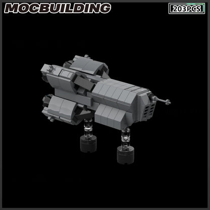 MOC Building Block Space Ship Star Destroyer Battleship Frigate Starfighter DIY Brick Model Birthday Presents Gift Assembly Kit