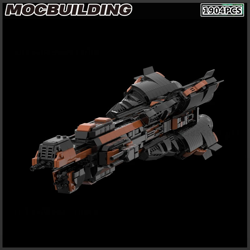 MOC Building Block Space Ship Star Destroyer Battleship Frigate Starfighter DIY Brick Model Birthday Presents Gift Assembly Kit