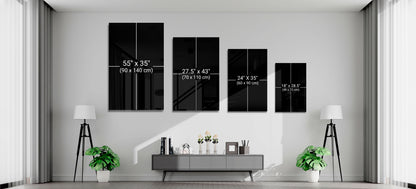 Space Glass Wall Art