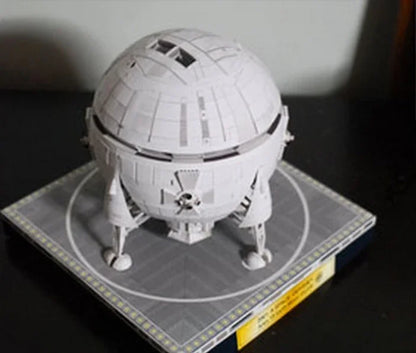 Aries 1B Lunar Spacecraft 3D Simulation Space Paper Model Handmade Toy