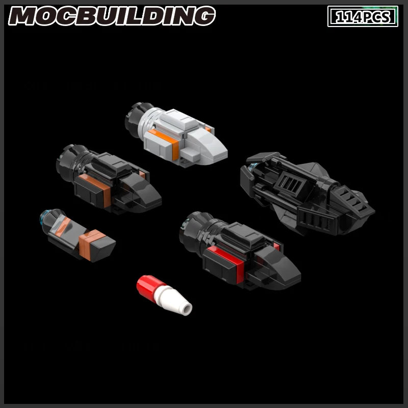 MOC Building Block Space Ship Star Destroyer Battleship Frigate Starfighter DIY Brick Model Birthday Presents Gift Assembly Kit