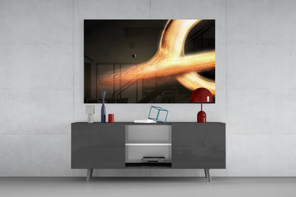 Space Glass Wall Art